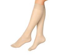 Nur Die Chaussettes montantes ' 30 DEN ' sable, Taille 36-41