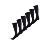 Nur Die Chaussettes montantes ' Bambus Kniesocken ' noir, Taille 39-42