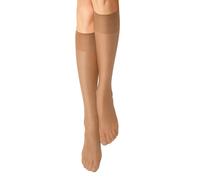 Nur Die Chaussettes montantes ' Seidenfein 15 DEN ' bronze, Taille 36-41
