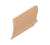Nur Die Chaussettes montantes 'Vitastütz' noisette, Taille 36-41