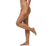 Nur Die Chaussettes transparentes pour femme, Beige (Hautfarben (Amber 230)), L