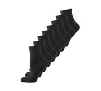 Nur Die Chaussettes ' Unisex Colour Farbige Sneaker kurz Frottesohle ' noir, Taille 35-38