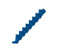 Nur Die Chaussure basse ' Unisex Colour Sneaker farbige Füßlinge kurz ' bleu, Taille 35-38