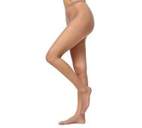 Nur Die Collants Transparents Super ajustés 20 Deniers en Nylon Aspect Mat Taille Confortable, Marron (Pearl 39), 54-56 Femme