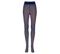Nur Die Collants ' Warm & Transparent Robust ' bleu foncé, Taille L-XXL