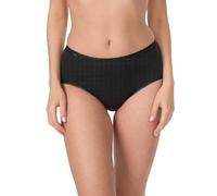 Nur Die Culotte en Coton Bio Gots Slip, Noir, 48 Femme