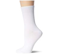 Nur Die Damen Classic Baumwolle Doppelpack Chaussettes Femme, Weiß, 40 Taille Normale