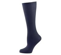 Nur Die Genoux Cotton Sensation Chaussettes, 60 DEN, Marine, Einheitsgröße Große Größen Femme