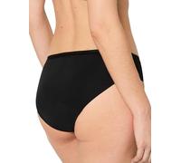 Nur Die Invisible Slip Extrastark Perioden-unterwäsche Nahtlos Unsichtbar Seamless Bio-Baumwolle Alles Geregelt sous-vêtement, Noir, S Femmes