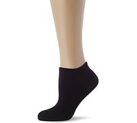 Nur Die Lot de 2 Chaussettes de Sport en Coton Respirant, Noir, 39-42 Femme