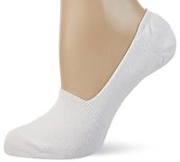 Nur Die Lot de 2 Serviettes en Coton pour Femme Chaussettes, Blanc, 35-38
