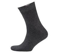 Nur Die Lot de 3 Chaussettes Coupe Parfaite Unisexe en Coton Respirant Doux Basique Pointe Sans Pression, Tige Mi-Haute pour Bureau et Loisirs Femme Homme