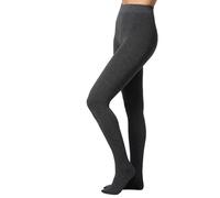 NUR DIE Lot de 5 paires de collants d'hiver opaques pour femme 100 deniers - Intérieur gratté - Élastique et chaud - Idéal pour les jours froids, 5 paires de chaussettes confortables et chaudes 100