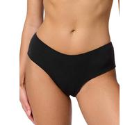 Nur Die Lot de 5 Slips Hipster Multicolores en Coton Stretch pour Femme, Noir, 42-44