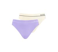 Nur Die Slip 'Retro' violet clair / noir / blanc cassé, Taille M