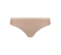 Nur Die sous-vêtement Quotidien en Microfibre sans Coutures pour Femme - Invisible sous Les vêtements - Slip Doux G-String, Chair, 50