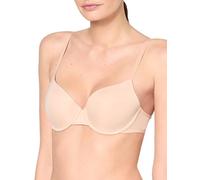Nur Die Soutien-Gorge Push-up léger, Soutien-Gorge Push-up à Armatures, Bonnets Doux et Lisses, sans Couture, col en V, Microfibre Douce pour Femme
