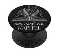 Nur Noch EIN Kapitel Rat de bibliothèque esthétique Floral PopSockets PopGrip Adhésif