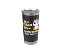 Nur verrückte hier komm Einhorn wir gehen. Gobelet isotherme en acier inoxydable double paroi