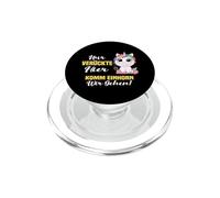 Nur verrückte Hier komm Einhorn wir gehen. PopSockets PopGrip pour MagSafe