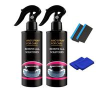 Nuracoat Nano Car Spray, Nuracoat Scratch Remover for All Cars and Surfaces (2Pcs)
