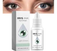 Nurbini Irisink Lot de 4 gouttes pour les yeux, amélioration et changement de couleur des yeux en 2 heures