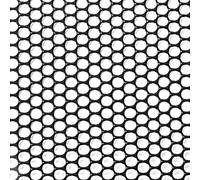 NURCIX Escaliers Garde-Corps Filet Jardinage Clôture Maille, Filet De Clôture en Fil De Poulet De Volaille en Plastique Noir pour Chiens/Chats/Lapins, Trous Hexagonaux