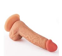 NURCIX Ġöđëmichés Jouet de Chair Robuste Et Souple de 7.8 Pouces Ğođemiċhét Homme Pour Femme Big Hőrse Điĺđo Ğođeş Şextoýŝ Pour Couples Ğođemiċhé Reaĺişte Vibro&Maşşeur Ğođe Veŋtőuşe Ċeiŋture Ğay