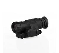 NURCIX Nouveau FOV monoculaire: 6.4 ° PVS-14 2X Vision Nocturne numérique-écran intégré 330x224 Pixels, LED IR for la Chasse/Jeu CS