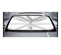 NURCIX Parapluie Pare Soleil Brise Avant Voiture, pour Peugeot 107 108 206 207 207 CC 208 307 307 CC 308 308 CC 406 407 Parasol Protecteur UV Pliable Automotive Interior,E/Peugeot 307