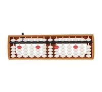 NURCIX Portable Japonais 13 Chiffres Colonne Abacus Arithmétique Soroban Caculating School F Dollhouse Furniture 1 12 Scale and