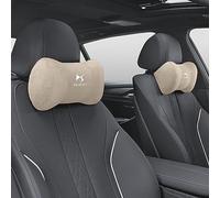 NURCIX Siège de Voiture Appui-tête Cou Oreiller Accessoires intérieurs pour DS Spirit DS3 DS4 DS4S DS5 5LS DS6 DS7 DS9 Wild Rubis E-Tense DIVINEDS,Beige Style
