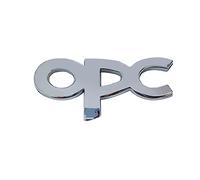 NURCIX Voiture 3D Métal Emblème carrosserie, pour Opel opc Tronc Lettres Autocollant Logo Sticker Signe Accessoires de décoration,C