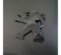 NURCIX Voiture 3D Métal Emblème carrosserie, pour Peugeot 301 308 408 508 2008 3008 4008 Tronc Lettres Autocollant Logo Sticker Signe Accessoires de décoration,D