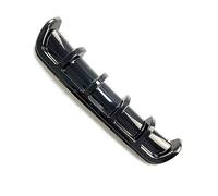 NURCIX Voiture ABS Pare-Chocs arrière Diffuseur, pour BMW X6 X6M F16 E71 E72 F96 G06 30i 30d 40i 40d M50i X6M Châssis Universel Becquets arrièreaileron Requin diffuseur de lèvre d'aile,A/Black