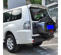NURCIX Voiture Spoiler Aileron Arrière Matériau ABS pour Mitsubishi Pajero V73 2009-2017 Toit Lèvre Aile Coffre Couvercle Tailfin,White Style