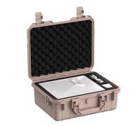 Nurevion Starlink Mini étui de transport rigide de voyage étanche pour accessoires Starlink Mini - Marron clair