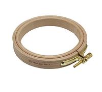 Nurge Cercle à broder en bois pour point de croix 100 mm x 16 mm # 1