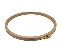 Nurge Cercle à broder en bois pour point de croix 250 mm x 16 mm # 6
