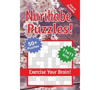 Nurikabe Puzzle Book: Exercise Your Brain with hard level Nurikabe | 6x9 inches, 110 pages | 50+ Puzzles ... Gift for Vacations, Holidays and Free Times