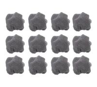 Nurnesy 12pcs Tampons de Remplacement Ronds Réutilisables pour Robots de Nettoyage de Vitres-Chiffons de Nettoyage en Verre Haut de Gamme pour Usage Domestique et Commercial