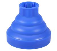Nurnesy 5 Couleurs Diffuseur Sèche-Cheveux en Silicone Pliable - Preuve à Haute Température, Accessoire de Souffleur Lavable pour une Distribution de Chaleur et une Protection des (Bleu)