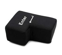 Nurnesy Big Enter Key Enter Button Coussin Amusant pour Bureau, Ordinateur Portable, Bureau pour Ordinateur Portable, Gadgets, Bureau D'ordinateur Portable, Oreiller de Voyage