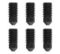 Nurnesy BOOSSURS D'ACIER DURENCHÉ DE 6PCS 0,8 Mm - Kit DE Remplacement à Haute Température pour Imprimante 3D H2D