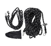 Nurnesy Câble Réfléchissant pour Chemin de Chien, Système de Chariot d'attache pour Chien, Boucle Rotative à 360 °, Portable, pour Camping en Plein Air, Cour et Parc