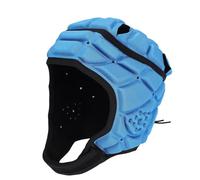 Nurnesy Chambre de Casse-tête Rembourrée de Rugby - Coque Douce Eva Sponge Réglable | Flag Football et Casque de Football de Football pour Enfants (S)