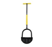 Nurnesy Coupe-Bordure Manuelle sans Fil avec Poignée en T-Coupe-Pied Demi-Lune de 37,4 Po pour Entretien Précis du Trottoir et de l'herbe