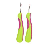 Nurnesy Découseurs avec Coupe-fil, 2 Pièces, Découseur de Points Ergonomique et Tranchant, Essentiel pour la Couture, le Quilting et L'artisanat