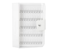 Nurnesy Livre D'Ongles de 150 Couleurs - Couverture en Cuir PU, Affichage D'échantillons D'Ongles avec Faux Ongles Transparents pour le Bricolage et le salon.