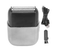 Nurnesy Mini Monteur de Feuille électrique Rechargeable pour Hommes - Toiletteur à Cheveux du Visage à Tête Flottante avec Affichage LED